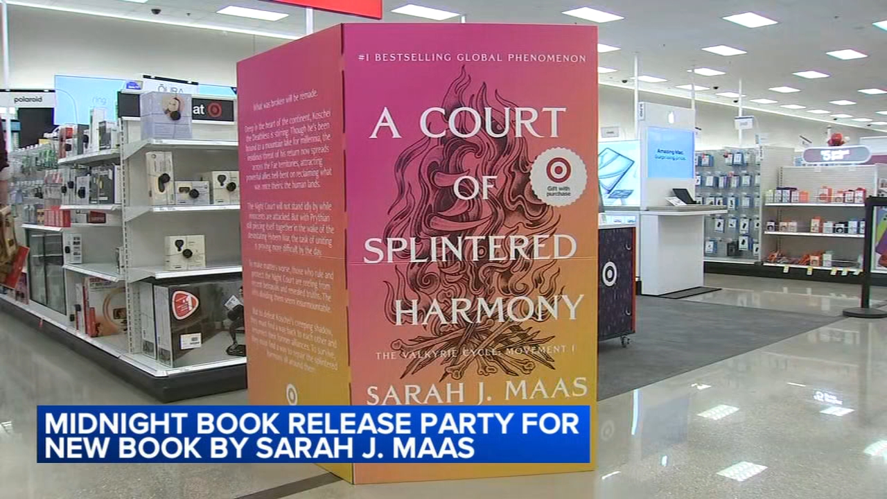 New 'ACOTAR' book 6 released: 'A Court of Splintered Harmony' by Sarah J. Maas is here; how to read series in order
       — Palatine Community news