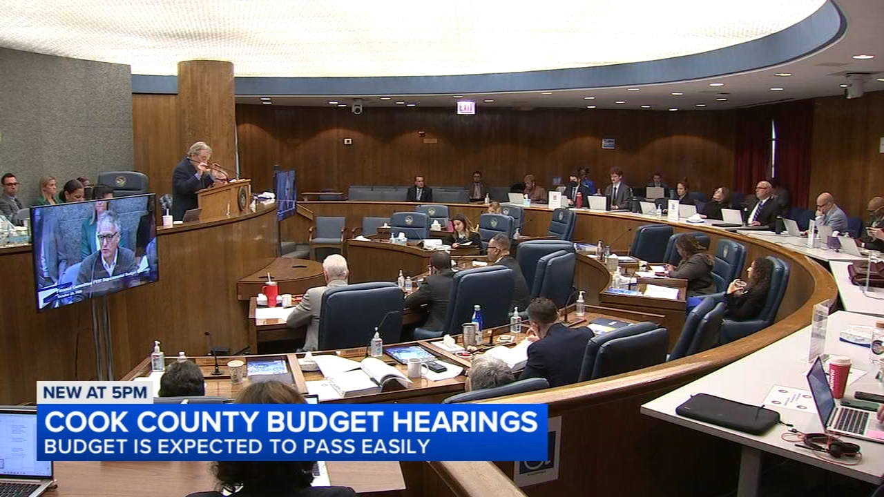 Cook County budget hearings question sheriff overtime costs, state's attorney staffing request
— Palatine Government news