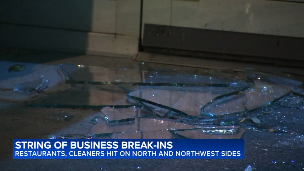 Thieves target at least 5 businesses on North, NW Sides days after Lincoln Park burglary spree
— ABC7 Chicago (WLS-TV)