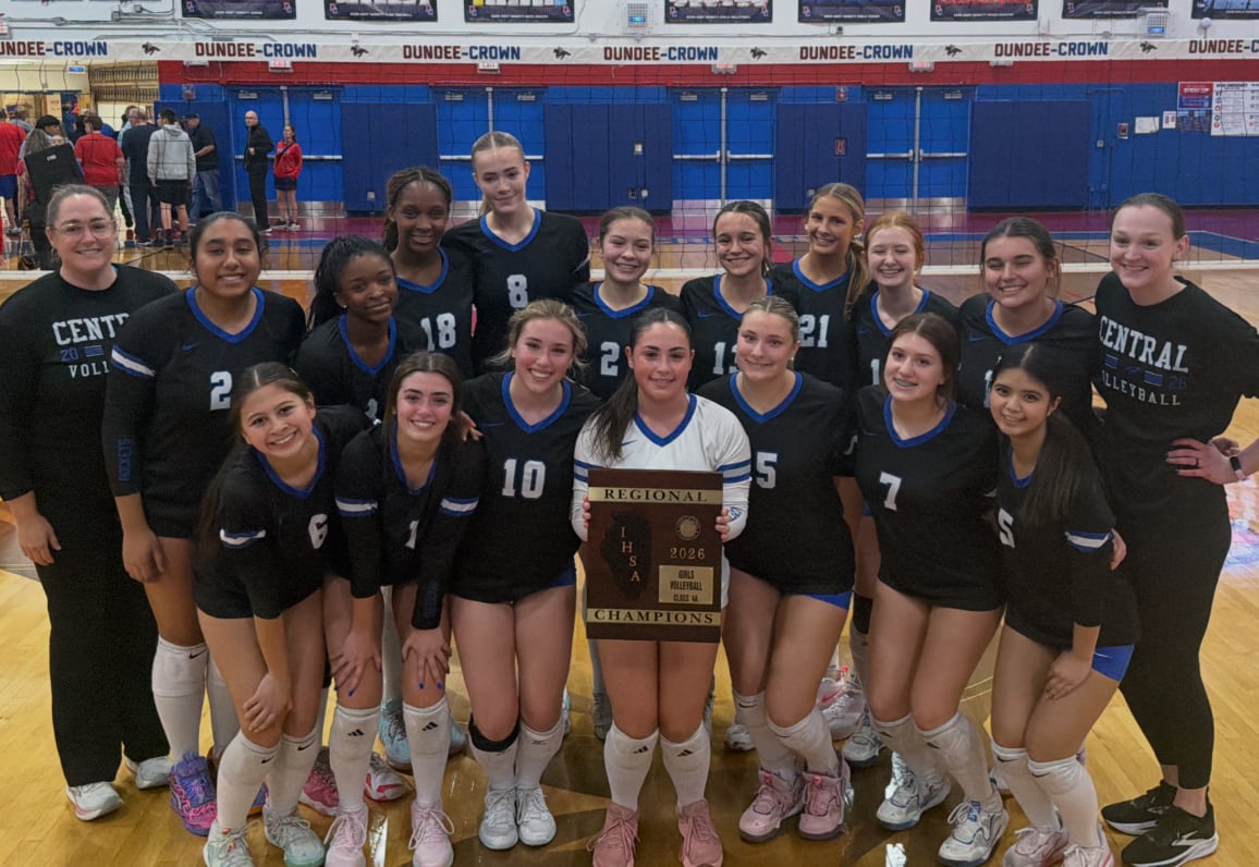 Burlington Central volleyball wins third straight regional, first in 4A: Thursday’s Northwest Herald roundup — Palatine Schools news